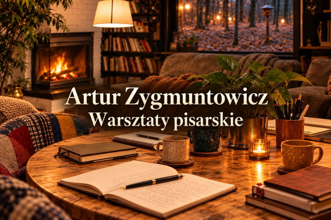 ARTUR ZYGMUNTOWICZ W DOMU WARSZTATÓW